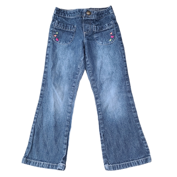 Circo Other - Circo Toddler Girls 5T Pull On Denim Jeans Pants Hearts